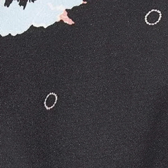 Free People Sunshadows Split-Sleeve Mini Dress in Night Combo Bohemian Date 0 - Picture 8 of 10